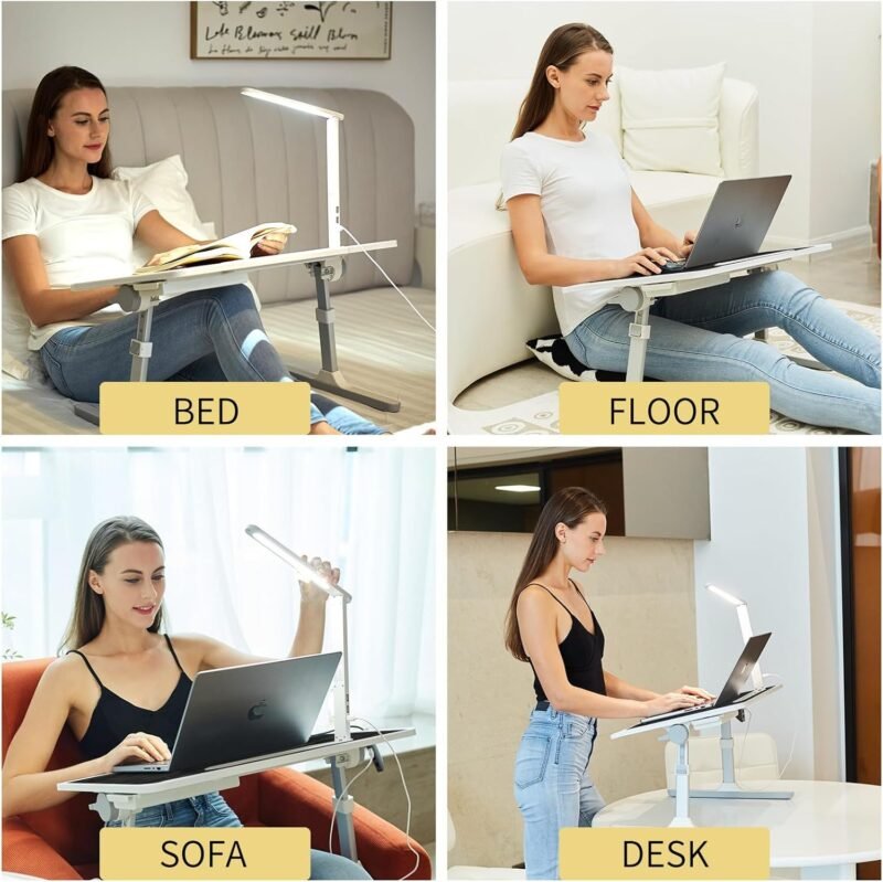 Portable Adjustable Notebook Folding Table - Image 5