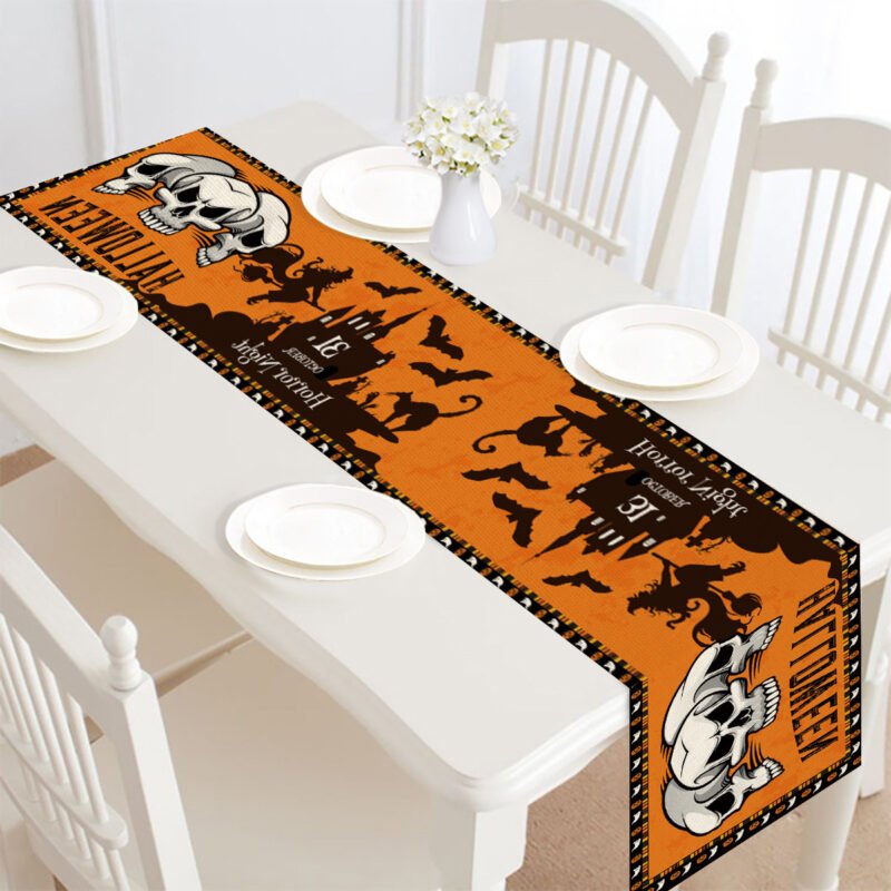 Halloween Table Runner Table Decoration Tablecloth - Image 6