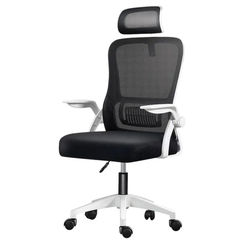 Kontorstol til gaming, ergonomisk skrivebordsstol med nakkestøtte