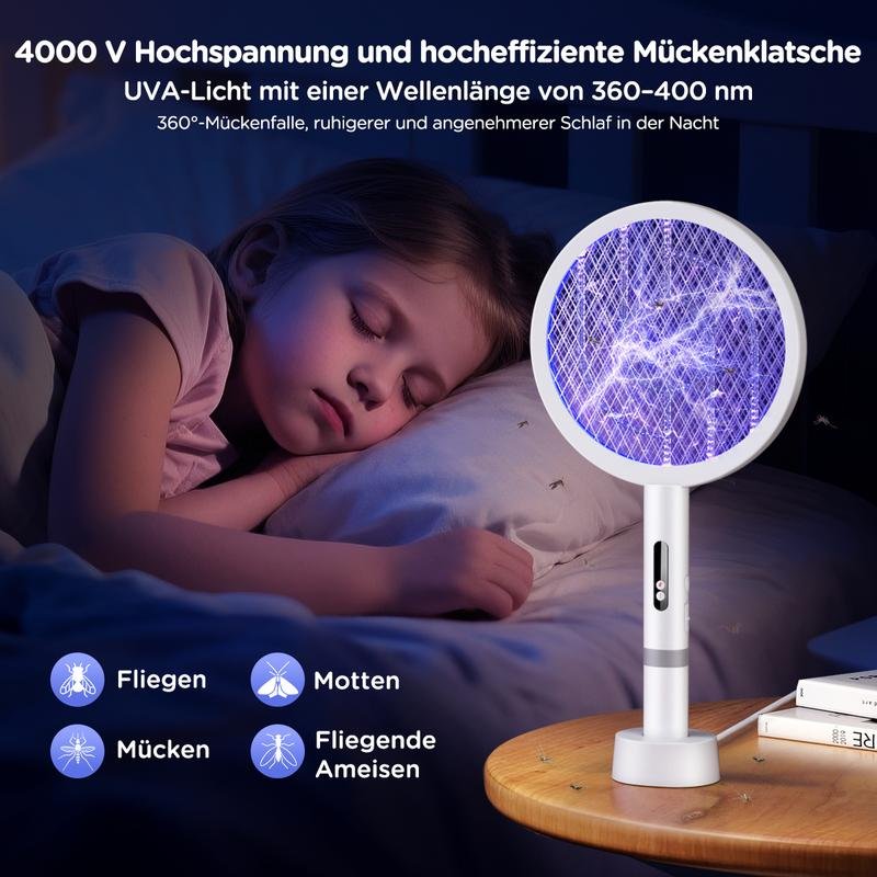Intelligenter 2-in-1 Mückenvernichter (4000V Power-Zap | Automatische UV-Insektenfalle) - Image 5