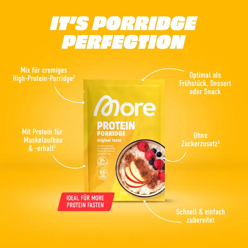More Protein Porridge - bis zu 31 g Protein & -65% weniger Kohlenhydrate - Image 2