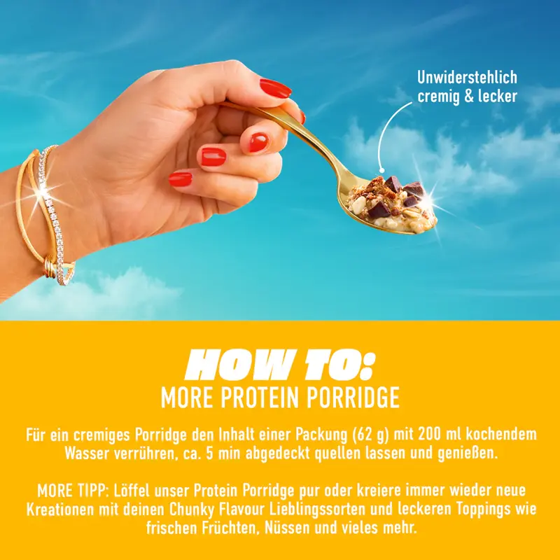 More Protein Porridge - bis zu 31 g Protein & -65% weniger Kohlenhydrate - Image 3